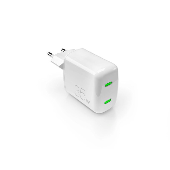 Caricabatterie da parete MiniPro 35W due porte USB-C – tecnologia GAN